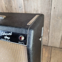 Fender 1964 Vibroverb AA763 Pre CBS Black Panel Vintage Guitar Amp, Excellent
