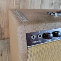Fender 1963 Deluxe 6G3 Brown Pre CBS Guitar Amp, Service, Near Mint