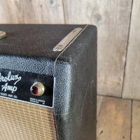 Fender 1964 Vibrolux AA763 Rare Blackpanel Pre-CBS 1x12 Amp, Very Good