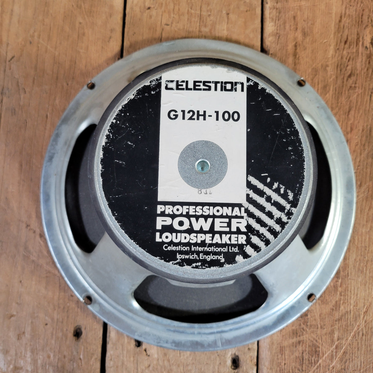 Celestion 1996? G12H-100 12" T3594 8 Ohm Speaker 1777 Cone, Excellent