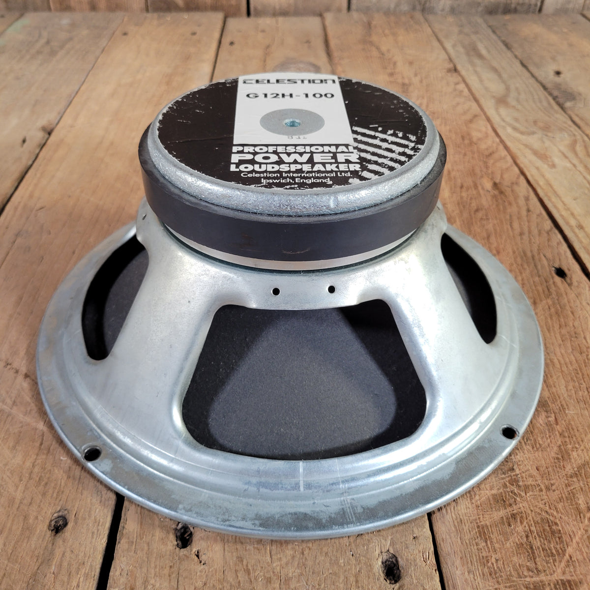 Celestion 1996? G12H-100 12" T3594 8 Ohm Speaker 1777 Cone, Excellent