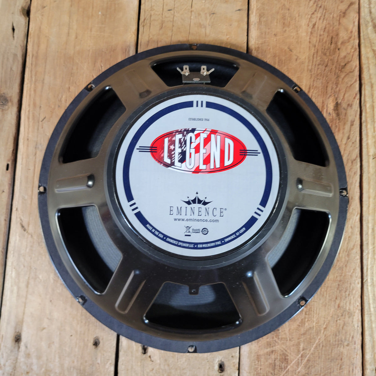 Eminence Legend 15" Speaker 8 ohm, Mint