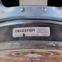 Celestion G12-80 Atlas Modified 12" Hemp 8 ohm Guitar Speaker, Excellent