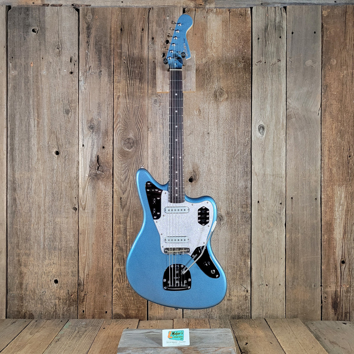 Foals 2025 FJG7 Offset Electric Guitar Jaguar Style Lake Placid Blue w/ Gig Bag, Near Mint