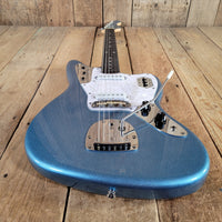 Foals 2025 FJG7 Offset Electric Guitar Jaguar Style Lake Placid Blue w/ Gig Bag, Near Mint