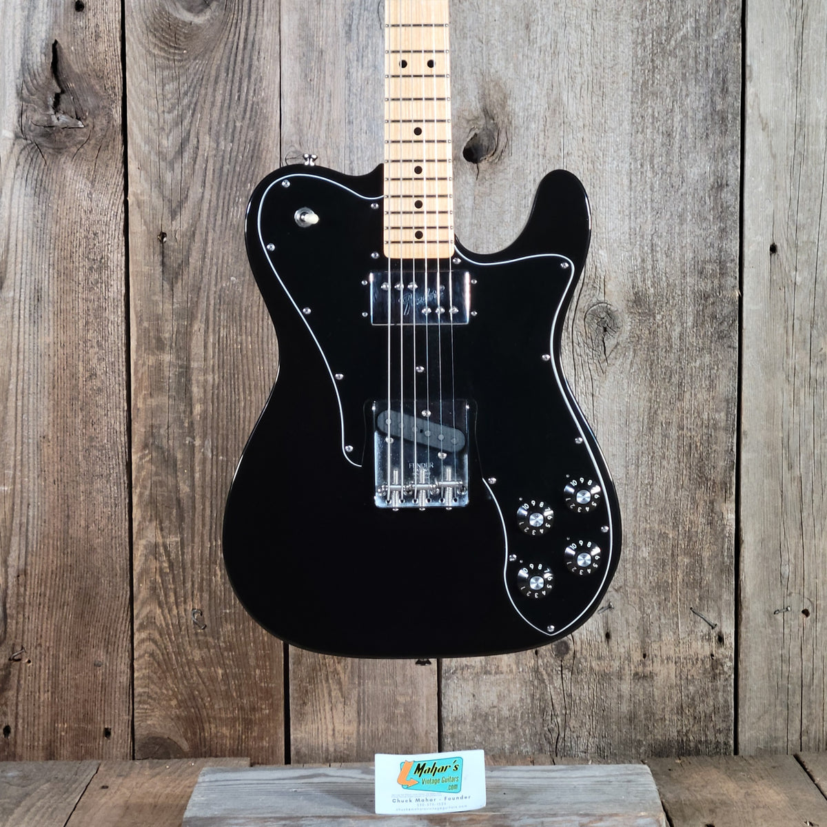 Fender 2013 '72 Telecaster Closet Classic Tele Custom, Black, Excellent