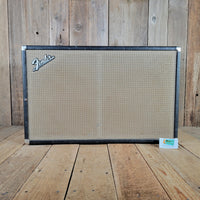 Fender 1965 Bassman 2x12 Cabinet Factory Jensen EM1220 Loaded, Excellent