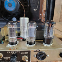 Fender 1966 Princeton Reverb Vintage Black Panel Amp, All Original, Near Mint