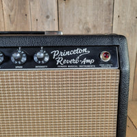 Fender 1966 Princeton Reverb Vintage Black Panel Amp, All Original, Near Mint