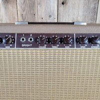 Fender 1963 Vibrolux 6G11-A Pre CBS Brown Tolex Serviced, Excellent