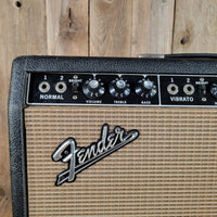 Fender 1964 Pro AB763 Rare Blackpanel Pre CBS 15" Amp. Serviced, Excellent