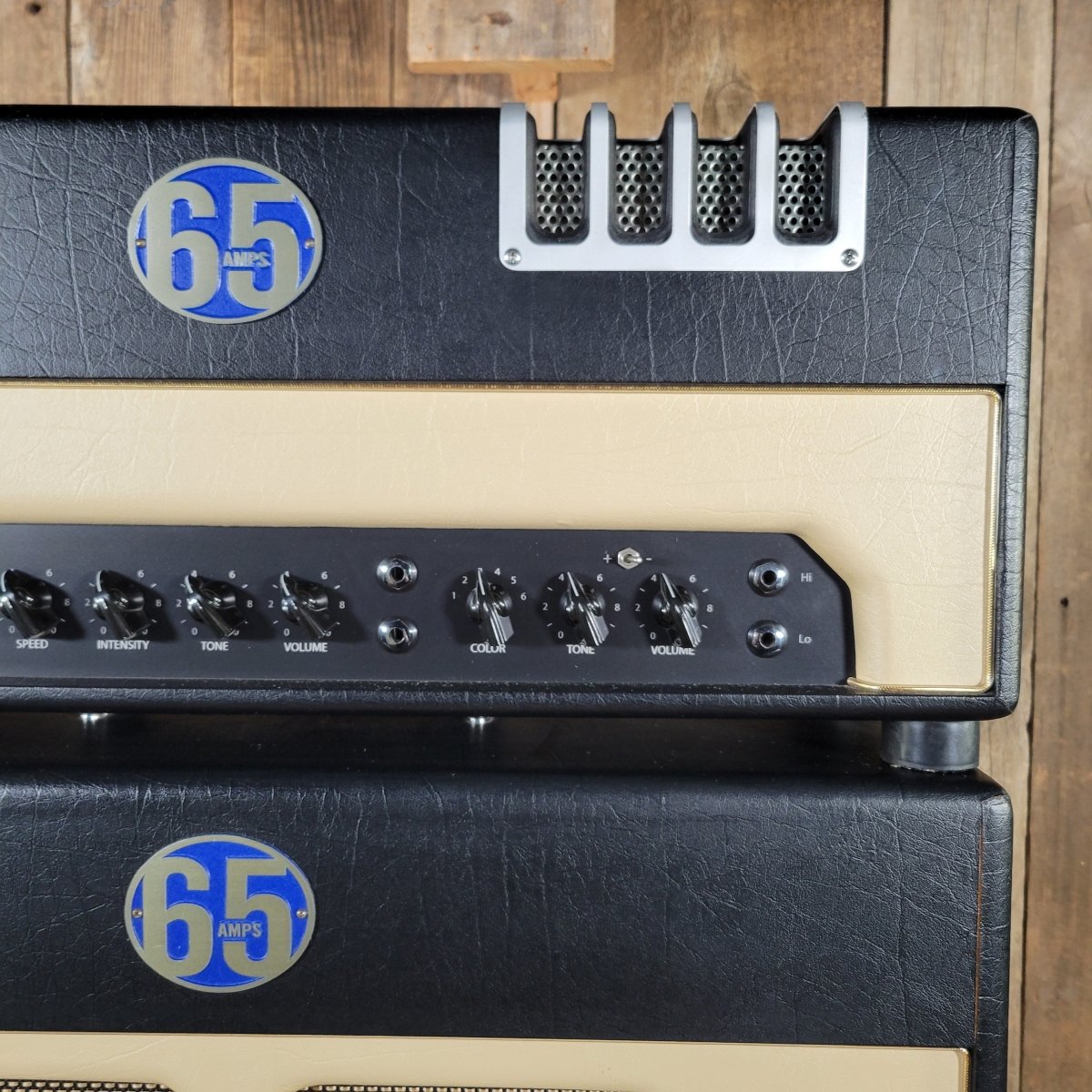 65amps 2008 London 18W Head & Celestion Blue 1x12 Cab Excellent - Mahar's Vintage Guitars