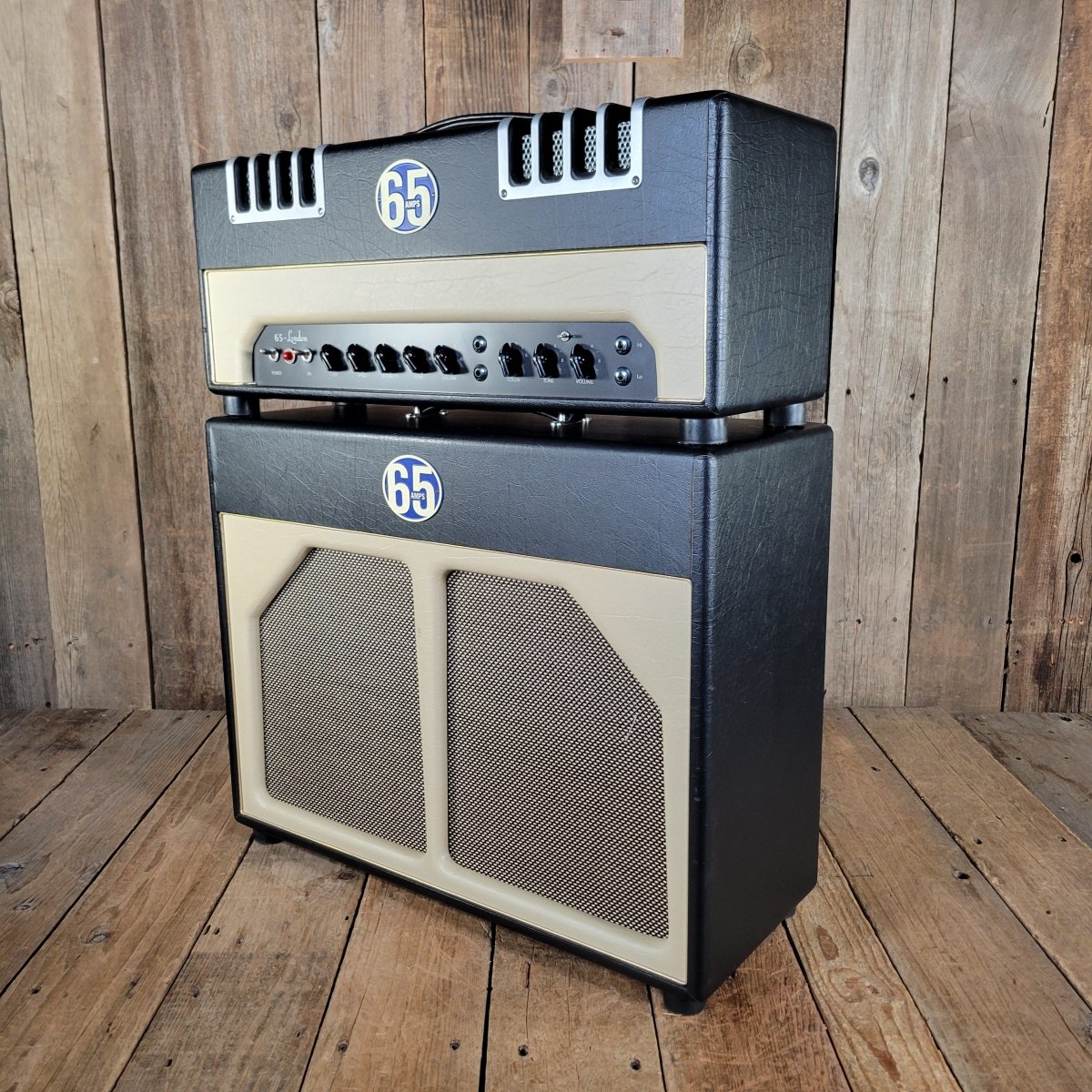 65amps 2008 London 18W Head & Celestion Blue 1x12 Cab Excellent - Mahar's Vintage Guitars