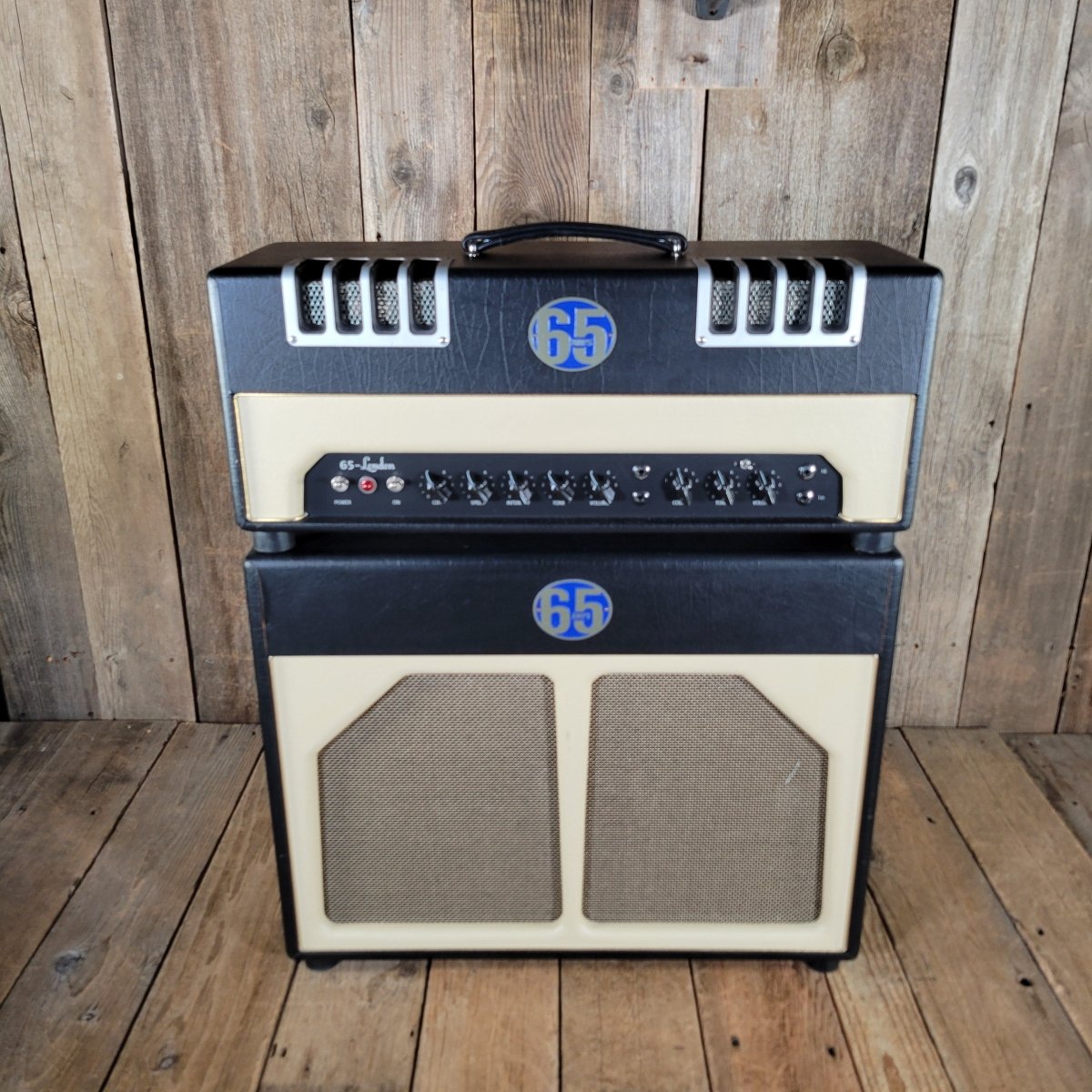 65amps 2008 London 18W Head & Celestion Blue 1x12 Cab Excellent - Mahar's Vintage Guitars