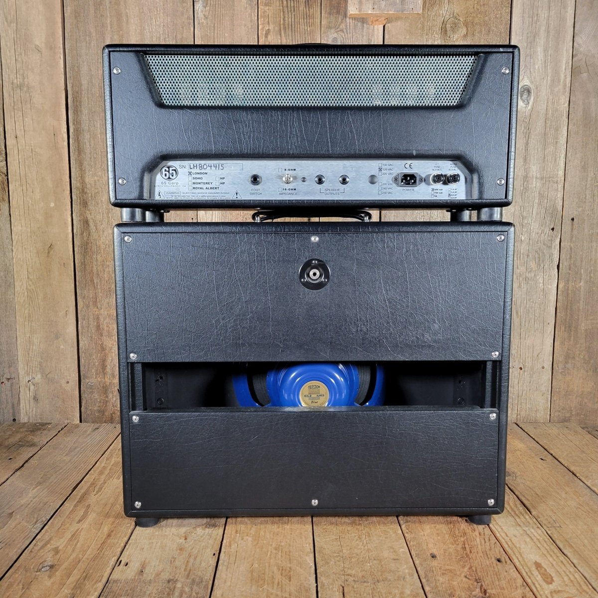 65amps 2008 London 18W Head & Celestion Blue 1x12 Cab Excellent - Mahar's Vintage Guitars