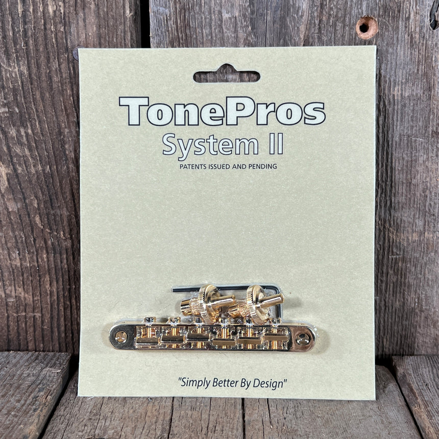 TonePros System II NVR2-G ABR-1 replacement for Gibson Gold