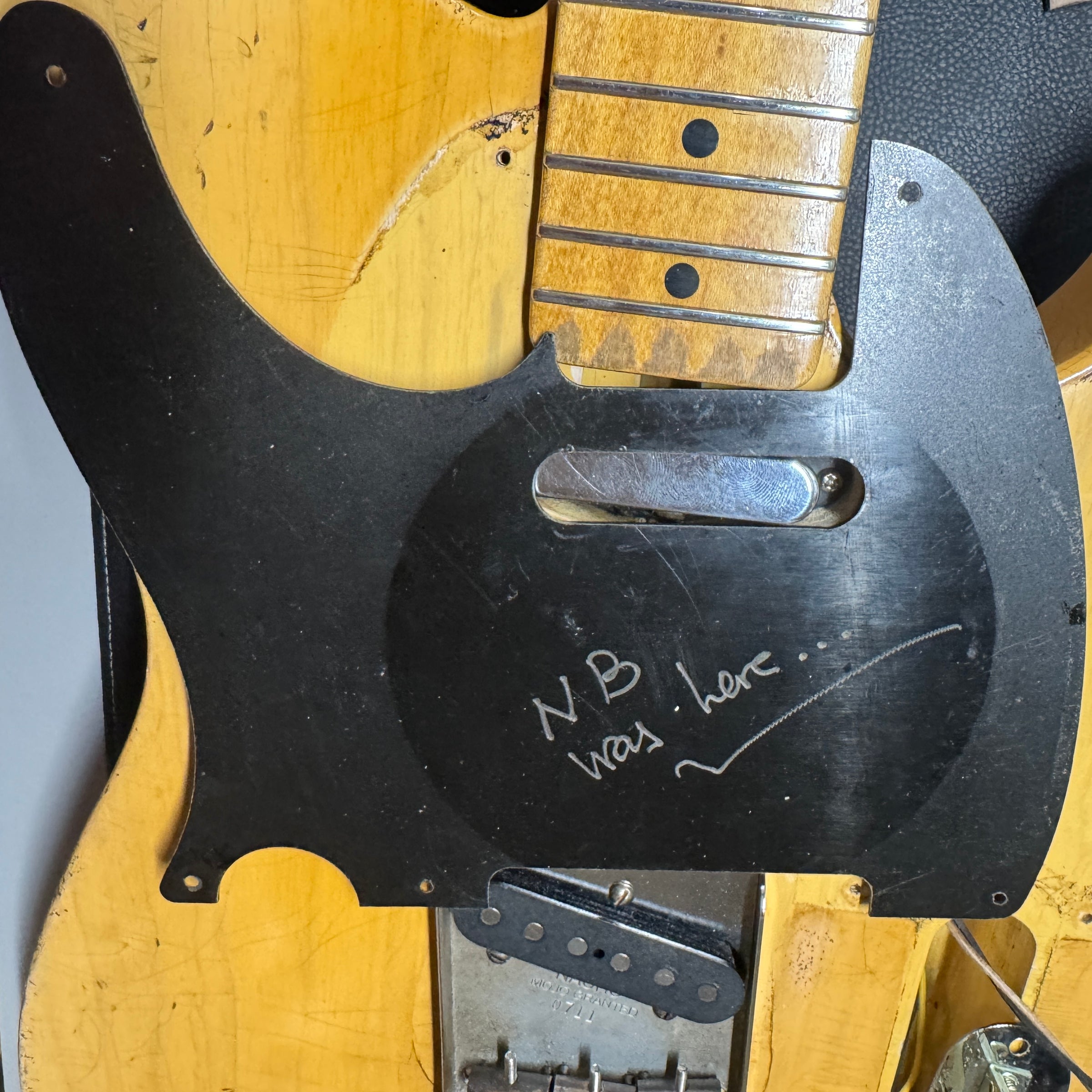 Nacho 2023 Blackguard Telecaster Early 50s Style Excellent