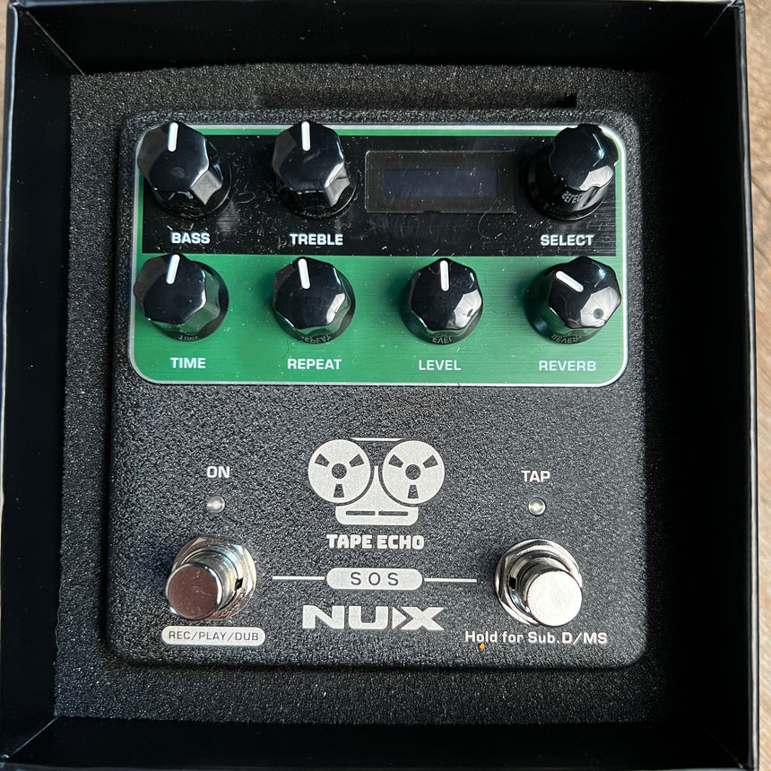 Nux NDD-7 Tape Echo Emulator Pedal Verdugo Series