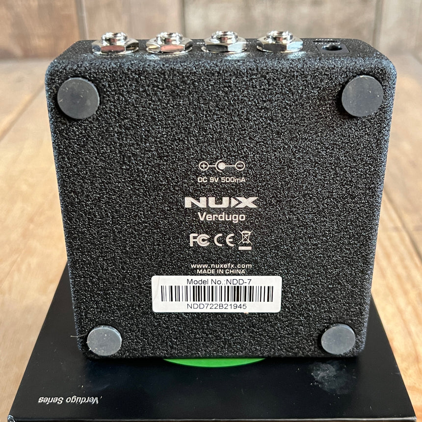 Nux NDD-7 Tape Echo Emulator Pedal Verdugo Series