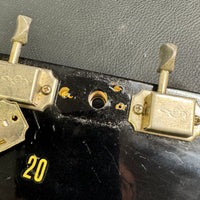 Tonemaster Imperial Model 20 – 1965 Crucianelli Silver Sparkle Vintage Guitar w/ Original Case