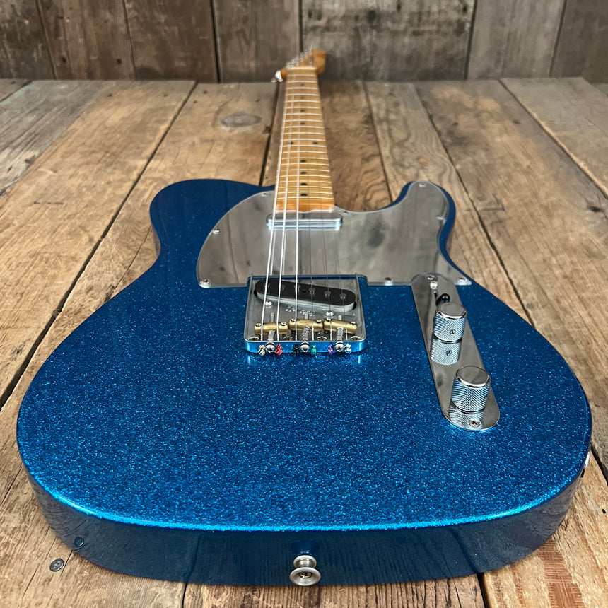 Fender J. Mascis Telecaster 2021 Bottle Rocket Blue Flake