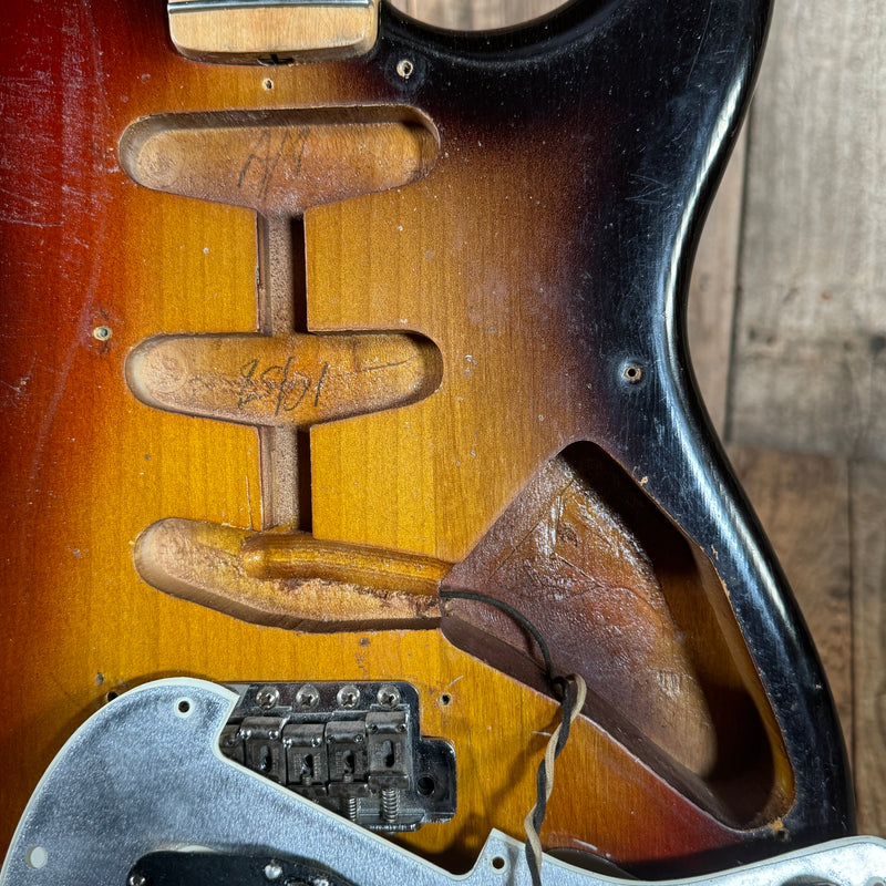 Fender Stratocaster 1958 Sunburst Vintage Pre CBS electric guitar