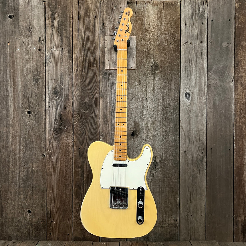Fender Telecaster 1968 7lb 4oz Blonde Maple Cap Fretboard Vintage Guitar
