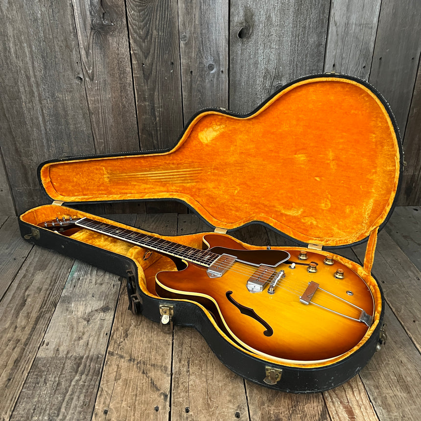 SOLD - Gibson ES-330TD 1965 Sunburst with Original Hardshell Case