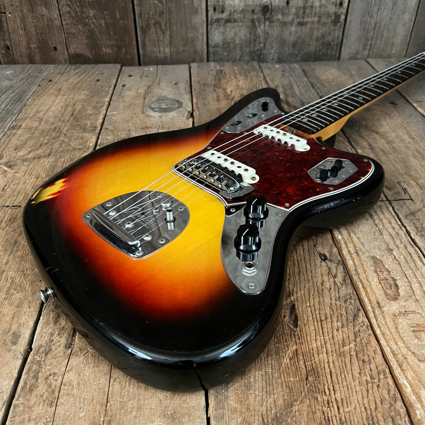 SOLD - Fender Jaguar 1965 Sunburst L Plate Pre CBS