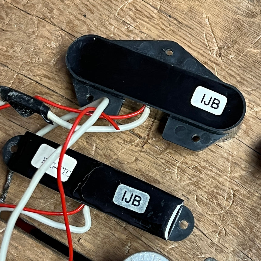 EMG FTC  IJB Telecaster pre-wired pickups and wiring harness with output jack