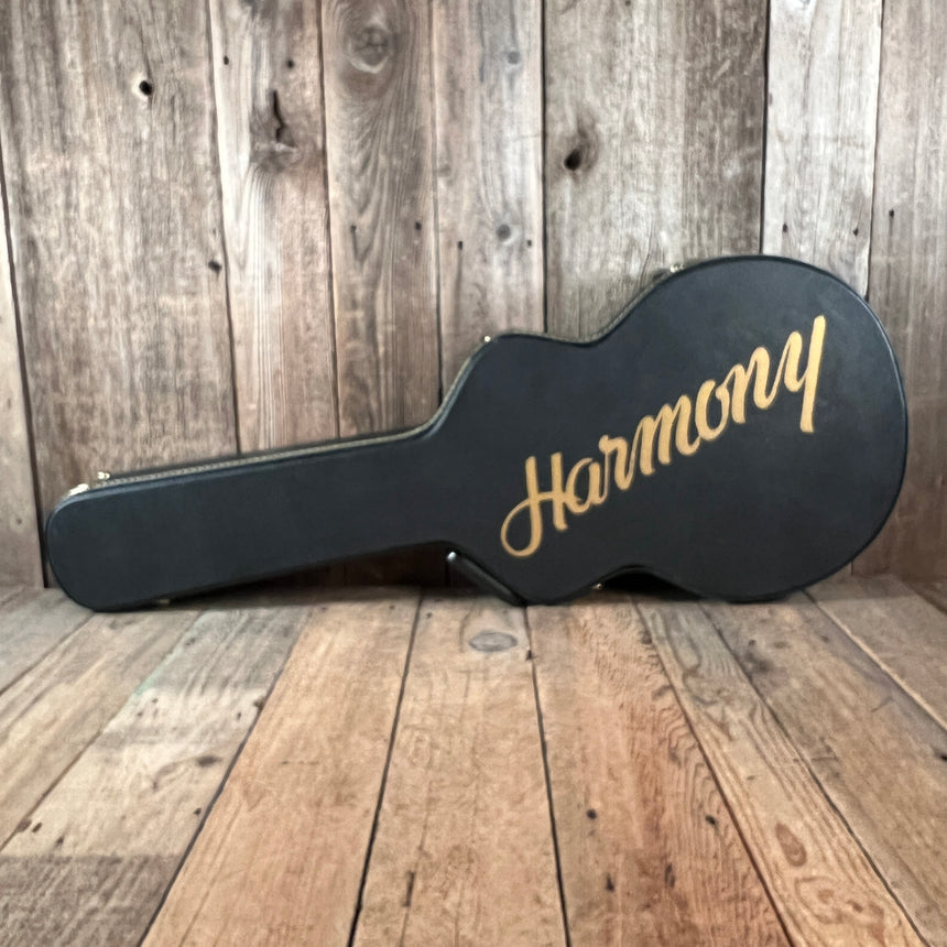 Harmony H-75 1960 through 1963 Honey Burst