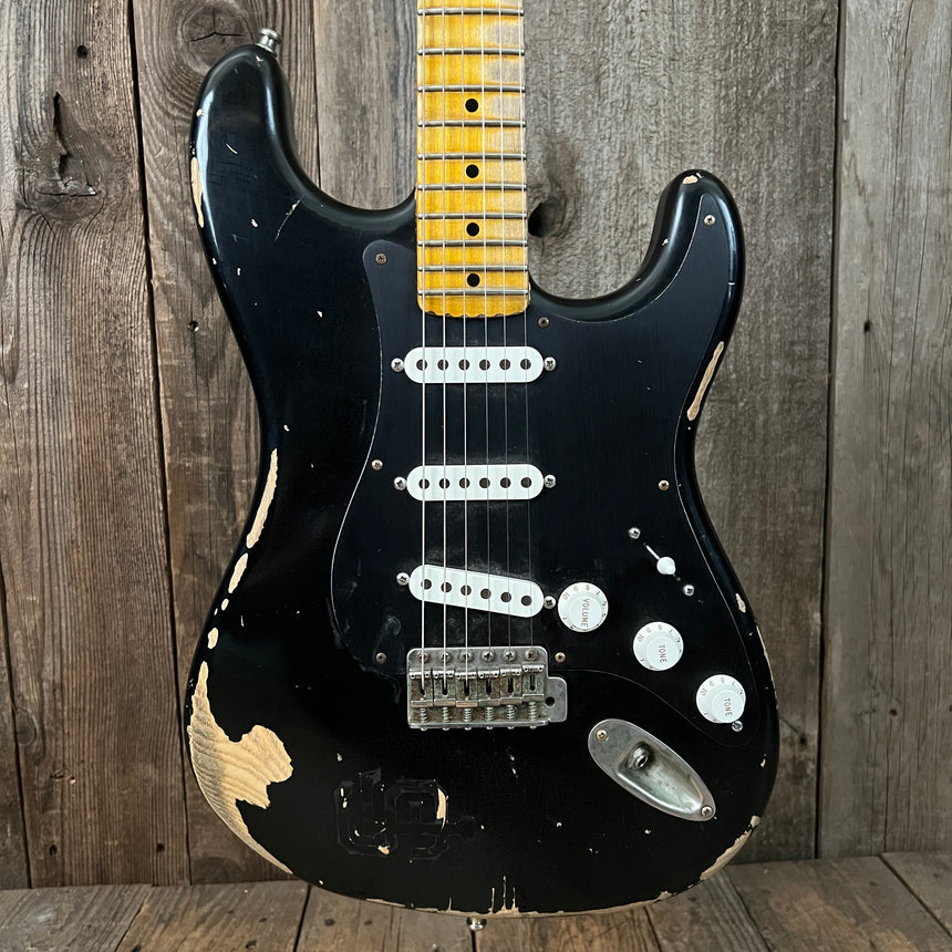SOLD - Keith Holland Strat Style 2015 Black