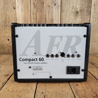 AER Compact 60 Acoustic Amp Black w/ Soft Carrying Bag - Mahar's Vintage Guitars