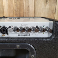 AER Compact 60 Acoustic Amp Black w/ Soft Carrying Bag - Mahar's Vintage Guitars