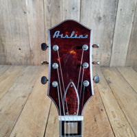 Airline 1965 Model H-78 Redburst Electric Guitar, Excellent - Mahar's Vintage Guitars
