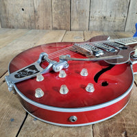 Airline 1965 Model H-78 Redburst Electric Guitar, Excellent - Mahar's Vintage Guitars