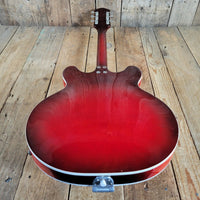 Airline 1965 Model H-78 Redburst Electric Guitar, Excellent - Mahar's Vintage Guitars