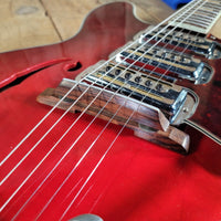 Airline 1965 Model H-78 Redburst Electric Guitar, Excellent - Mahar's Vintage Guitars