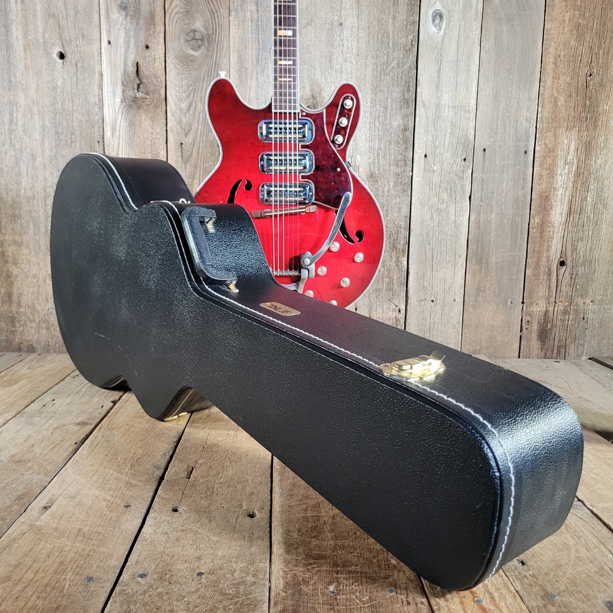 Airline 1965 Model H-78 Redburst Electric Guitar, Excellent - Mahar's Vintage Guitars