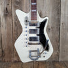 Airline by Valco Professional Res - O - Glass White 1964 – Original Case, Vintage USA Made, Iconic Tone & Style - Mahar's Vintage Guitars