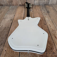 Airline by Valco Professional Res - O - Glass White 1964 – Original Case, Vintage USA Made, Iconic Tone & Style - Mahar's Vintage Guitars