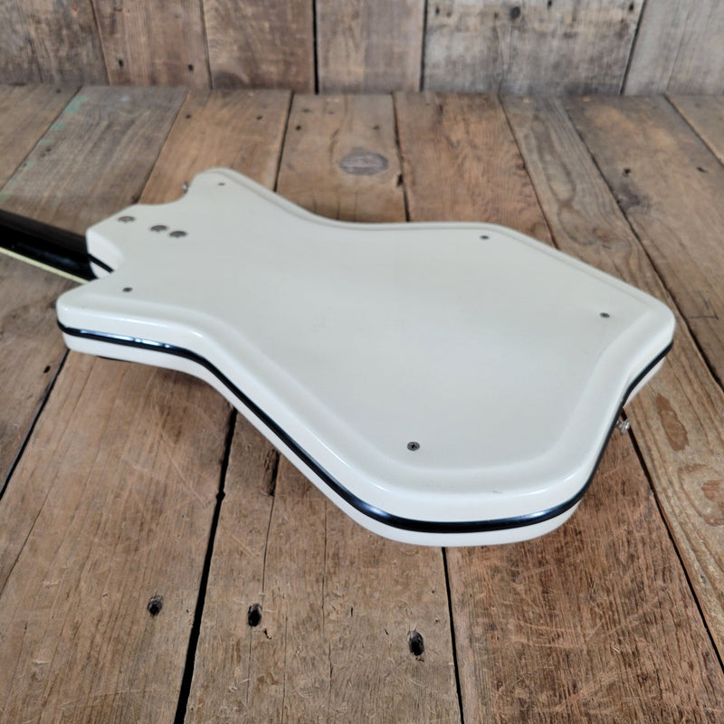 Airline by Valco Professional Res - O - Glass White 1964 – Original Case, Vintage USA Made, Iconic Tone & Style - Mahar's Vintage Guitars