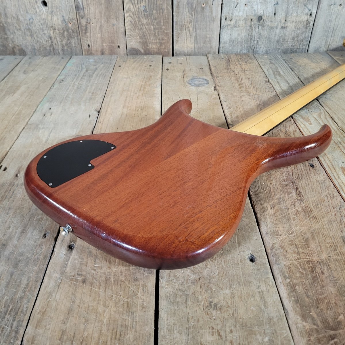 Alembic Orion 4 - String Bass 1997 Natural — Bubinga - Mahar's Vintage Guitars