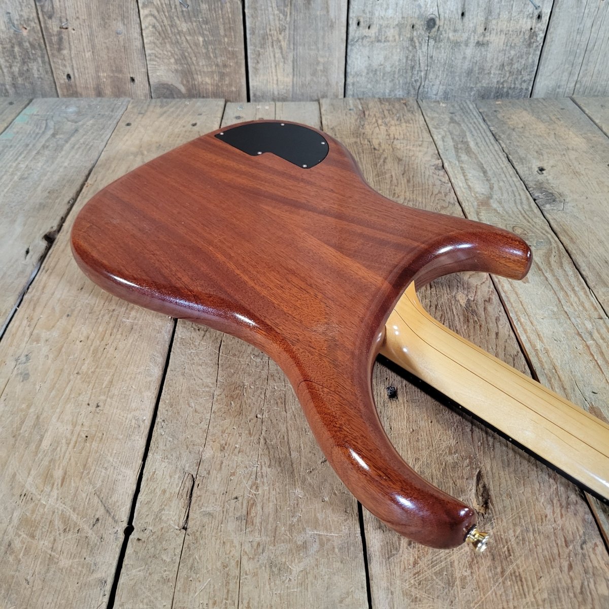 Alembic Orion 4 - String Bass 1997 Natural — Bubinga - Mahar's Vintage Guitars