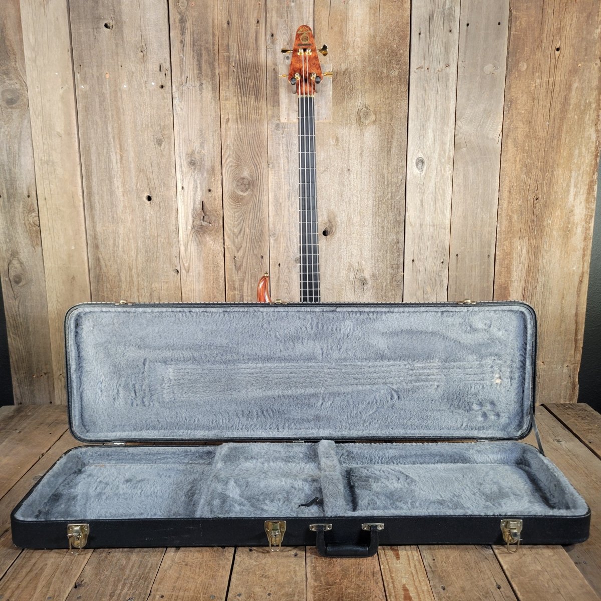 Alembic Orion 4 - String Bass 1997 Natural — Bubinga - Mahar's Vintage Guitars