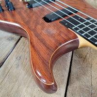 Alembic Orion 4 - String Bass 1997 Natural — Bubinga - Mahar's Vintage Guitars