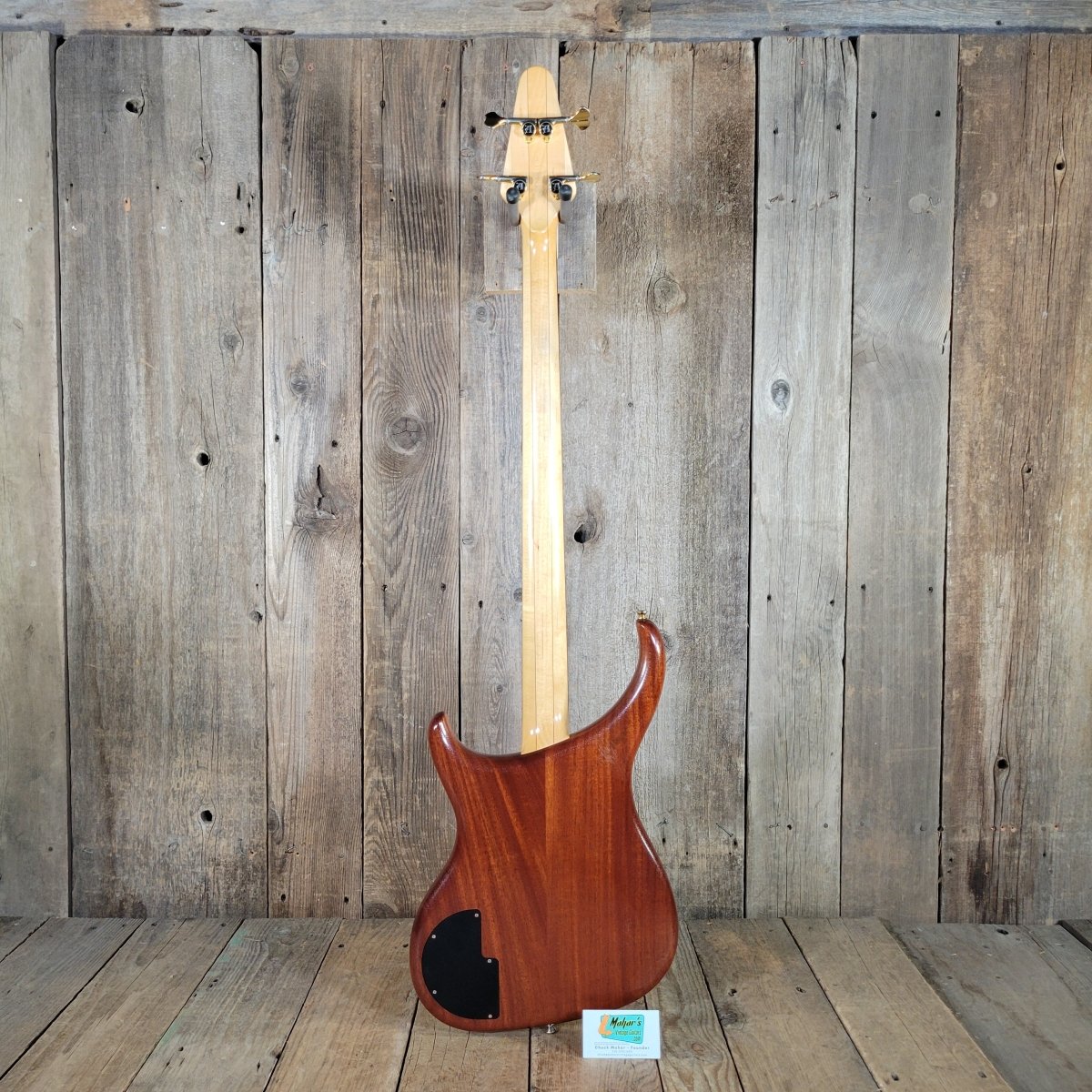 Alembic Orion 4 - String Bass 1997 Natural — Bubinga - Mahar's Vintage Guitars