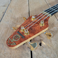 Alembic Orion 4 - String Bass 1997 Natural — Bubinga - Mahar's Vintage Guitars