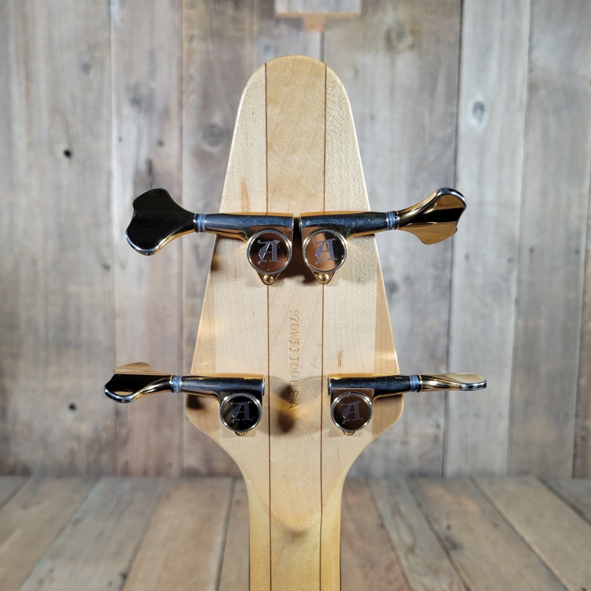 Alembic Orion 4 - String Bass 1997 Natural — Bubinga - Mahar's Vintage Guitars