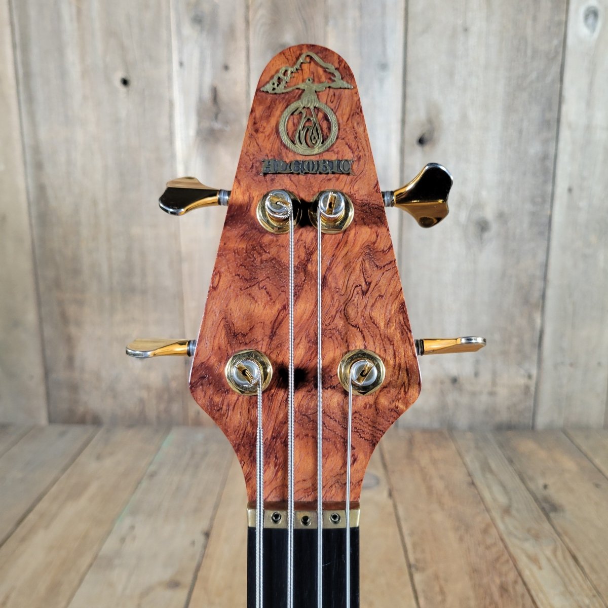 Alembic Orion 4 - String Bass 1997 Natural — Bubinga - Mahar's Vintage Guitars